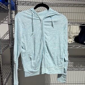 Uniqlo Light Blue Hoodie Sweatshirt
